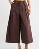 Damson Madder Damson Madder Tatiana Drawstring Wide Leg Culottes - 1