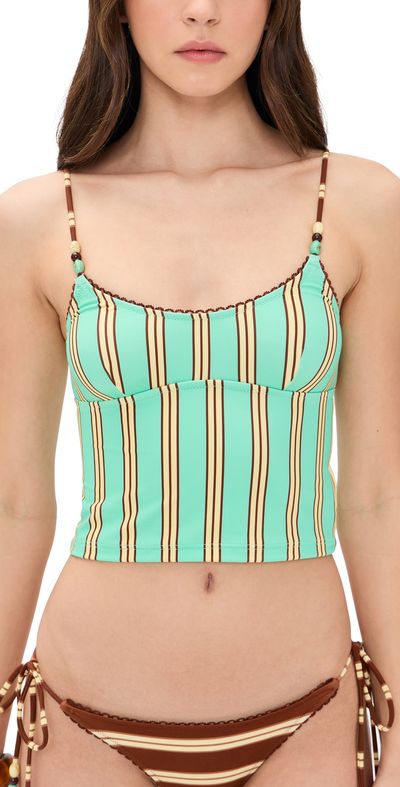 Damson Madder Damson Madder Trudi Tankini Top Mint