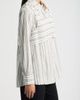 Damson Madder Damson Madder Valeria Double Layer Organic Cotton Shirt - 3