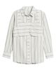 Damson Madder Damson Madder Valeria Double Layer Organic Cotton Shirt - 5
