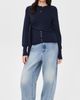 Damson Madder Damson Madder Venna Wrap Cardigan Navy - 5