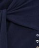 Damson Madder Damson Madder Venna Wrap Cardigan Navy - 6