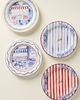Damson Madder Italian Stoneware Dessert Plates - 2