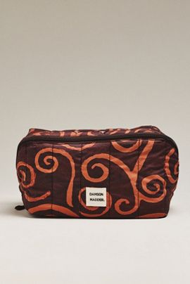 Damson Madder Large Check Eyelet Wash Bag