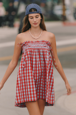 knee length dresses for ladies Lilo Mini Dress (Swirl) | The Yo Store main image 1