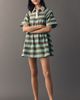 Damson Madder Maggie 100% Cotton Stripe Mini Dress - 3