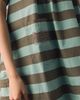 Damson Madder Maggie 100% Cotton Stripe Mini Dress - 4