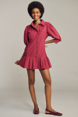 damson madder shirt dress Mimi Mini Dress by Damson Madder Online | THE ICONIC