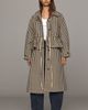 Damson Madder Myrtle Trench Coat Jacket - 3