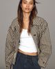 Damson Madder Myrtle Trench Coat Jacket - 5