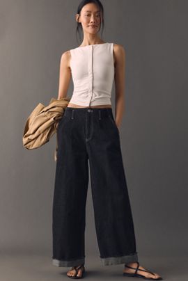 Damson Madder Pascal Wide-Leg Jeans