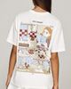 Damson Madder Quiet Company Cotton Tee - 2