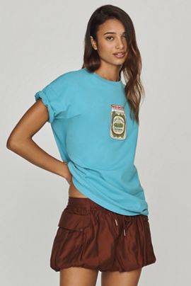 Damson Madder Snack Plate Cotton Graphic Tee