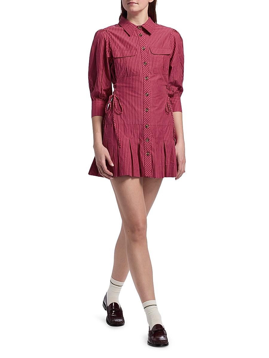 damson madder shirt dress Damson Madder