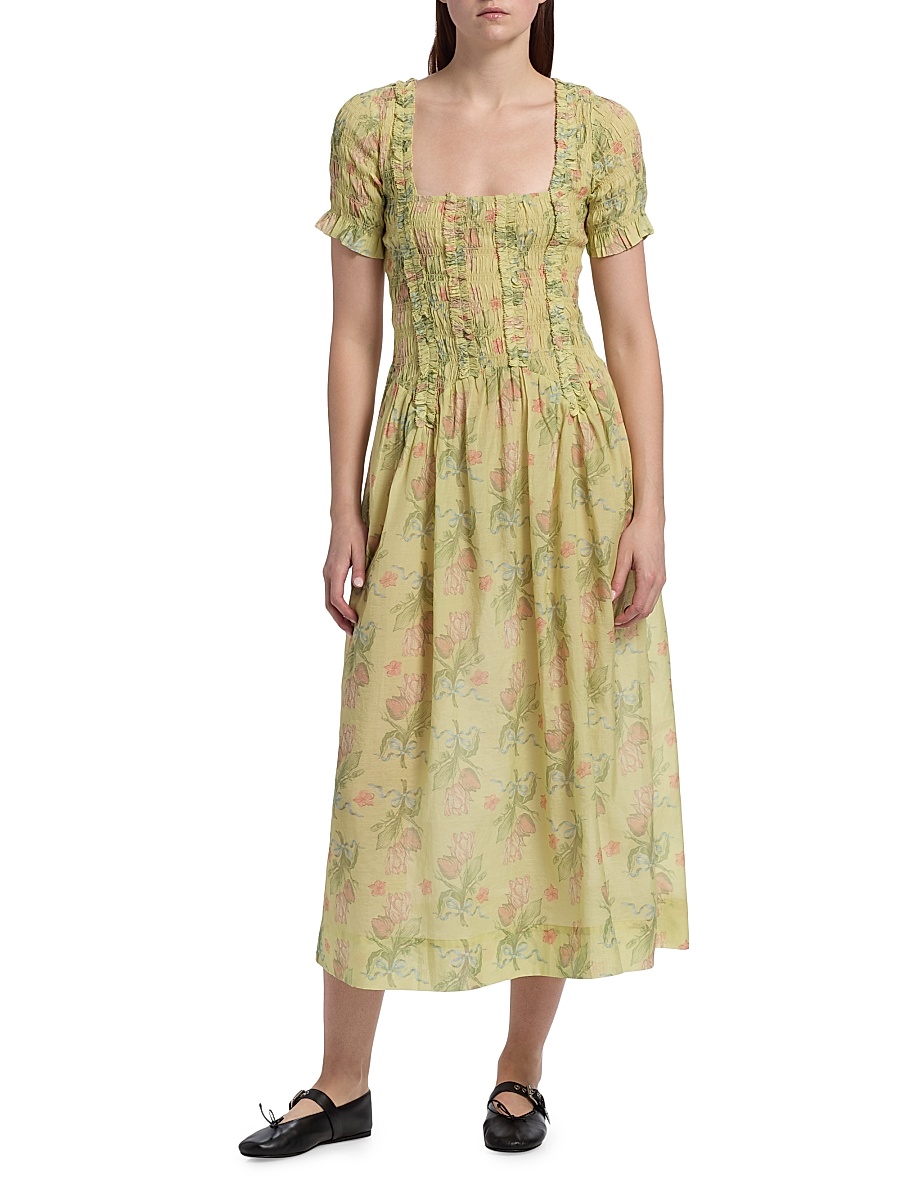 raphaela midi dress Raphaela Ruffle Midi Dress