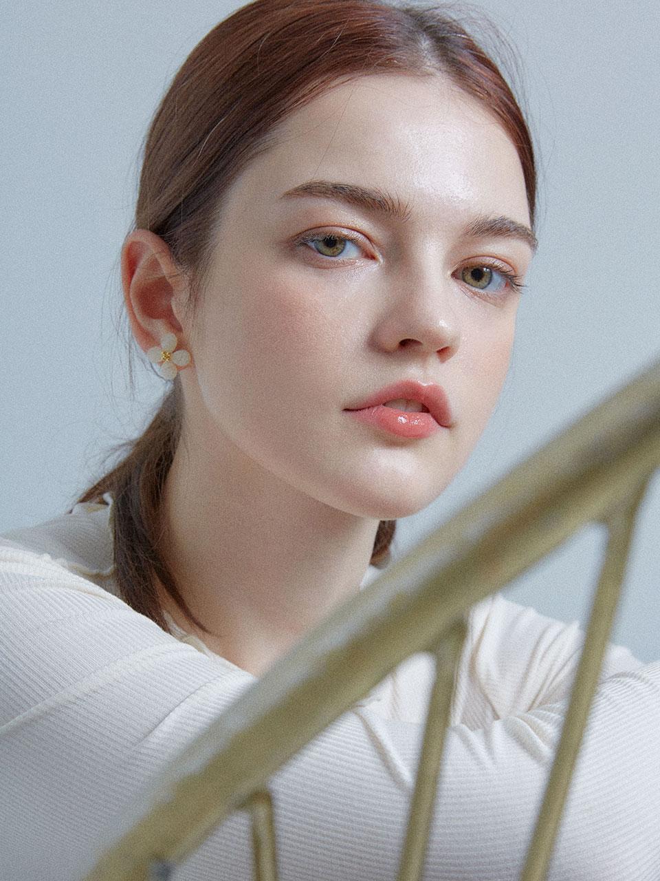 Dana Burton Clover Stud Earrings