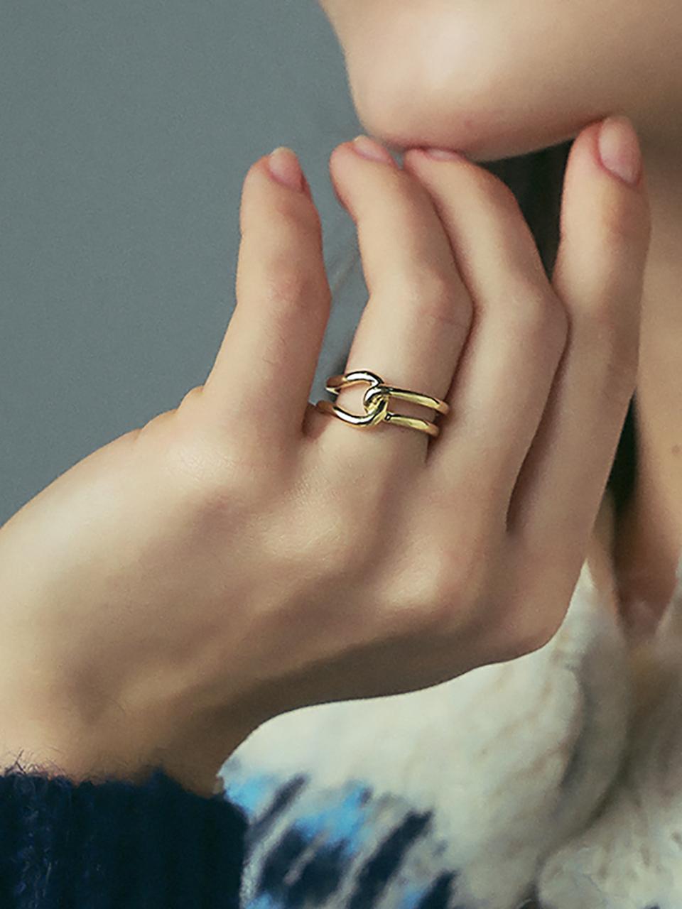 Dana Burton Eternal Twisted Open Ring