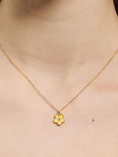Dana Burton Lovely Heidi Mini Flower Necklace