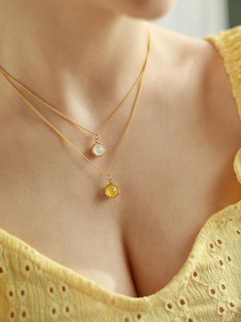 Dana Burton New Bella Swarovski Large Necklace