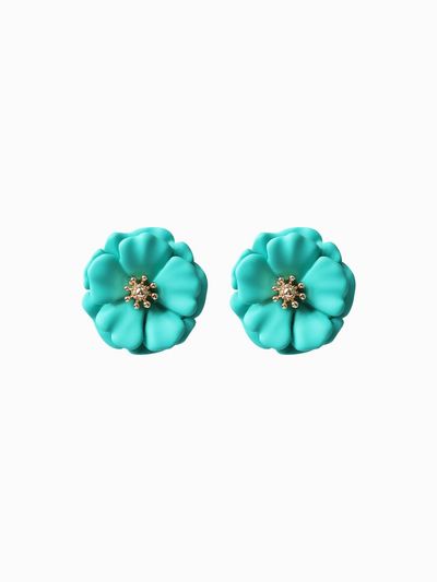 Dana Burton Peony Blossom Earrings