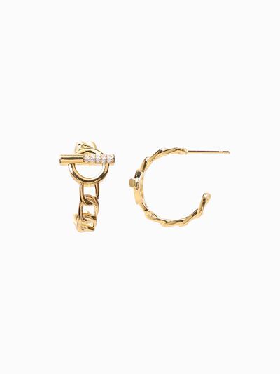 Dana Burton Serenity Chain Earrings