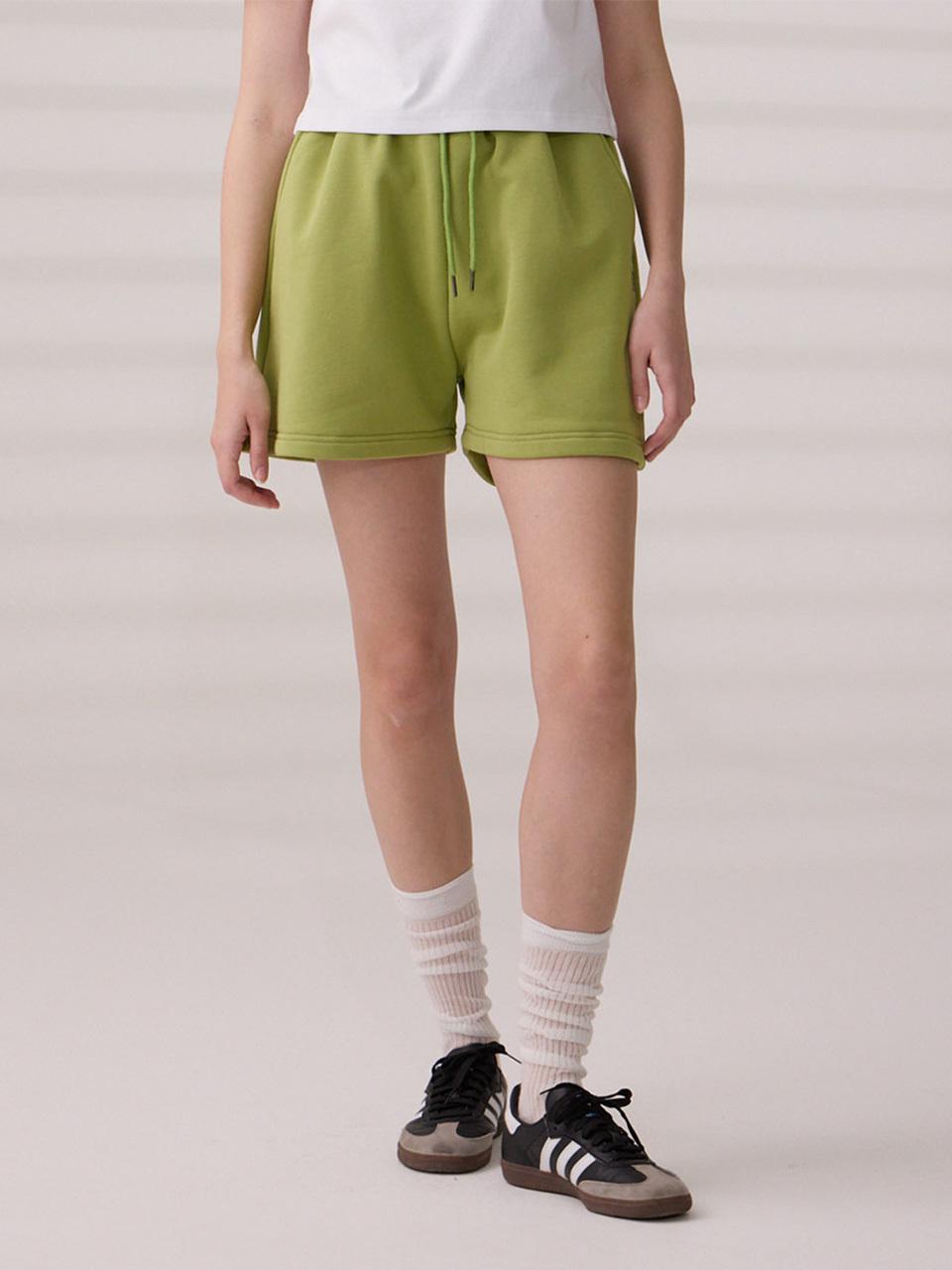 Dangledrop DGDP Sweat Short Pants [Green]