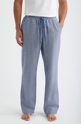 Daniel Buchler Daniel Buchler Slub Linen & Cotton Pajama Pants