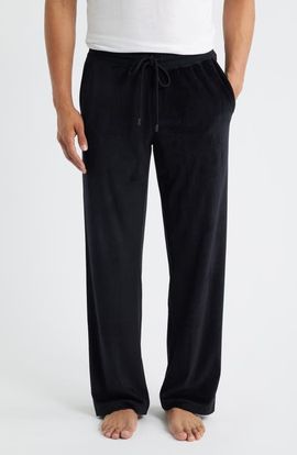 Daniel Buchler Daniel Buchler Velour Jacquard Pajama Pants