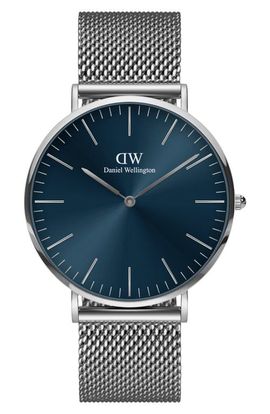 Daniel Wellington Daniel Wellington Classic Mesh Strap Watch, 40mm