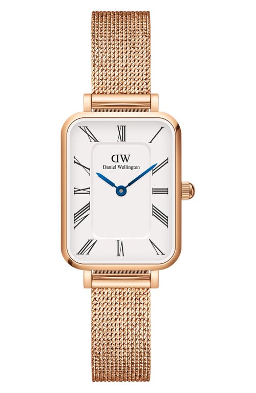 Daniel Wellington Daniel Wellington Quadro Mesh Strap Bracelet, 20mm x 26mm