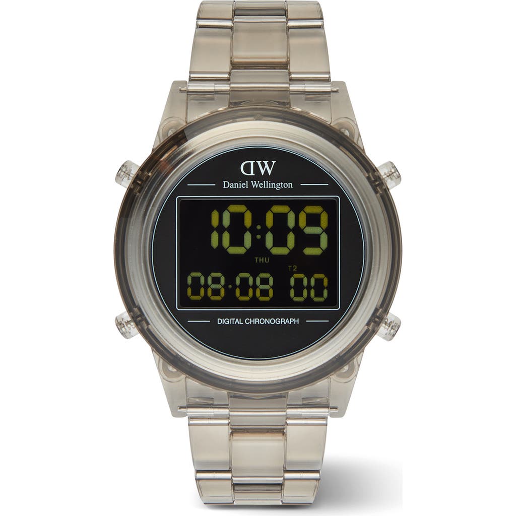 Daniel Wellington Daniel Wellington Retro Digital Bracelet Watch, 42mm