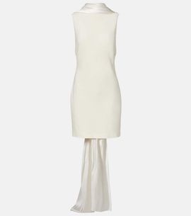 Danielle Frankel Danielle Frankel Bridal Mimi wool-blend minidress