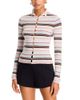 Guizio Danielle Guizio Chloe Wool Cashmere Button Front Sweater - 1