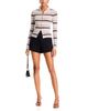 Guizio Danielle Guizio Chloe Wool Cashmere Button Front Sweater - 2