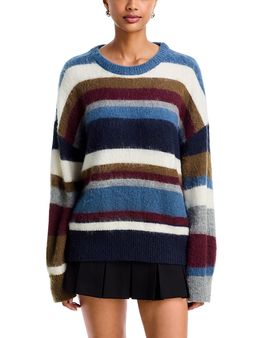 Danielle Guizio Danielle Guizio Hawley Oversized Brushed Knit Sweater