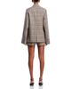 Danielle Guizio Danielle Guizio Patch Pocket Tartan Shorts - 3