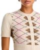 Guizio Danielle Guizio The Sweet Argyle Cardigan - 4