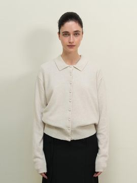 dankedir Cashmere Button cardigan - cream