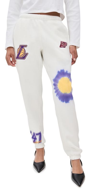 DANNIJOPRO DANNIJOPRO Lakers Bullseye Sweatpants White