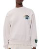 DANZY DANZY Farmers Market Crew Sweatshirt Cream - 1