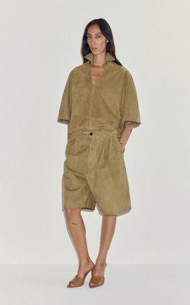 DARKPARK DARKPARK Alan Suede Shorts