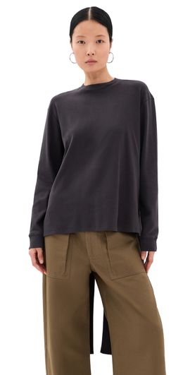 DARKPARK DARKPARK Ally Tail Tee Dark Plum