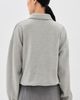 DARKPARK DARKPARK Alva Cropped Sweatshirt Grey Melange - 3
