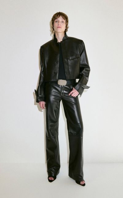 DARKPARK DARKPARK Ariana LowRise Flared Leather Pants