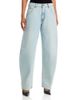 Darkpark Darkpark Barrel Jeans in Bleached Baby Blue - 1