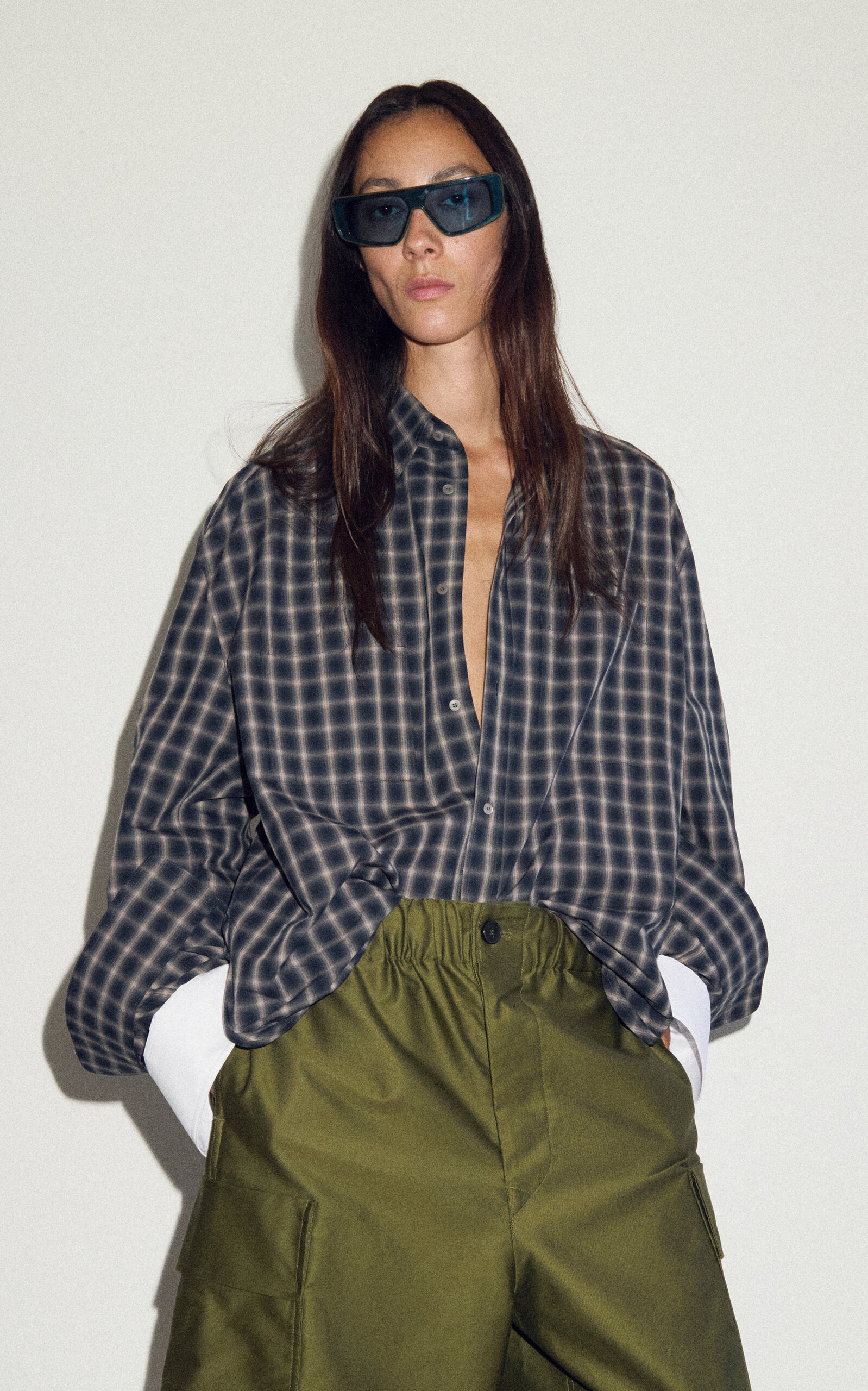 DARKPARK DARKPARK Camila DoubleSleeve Cotton Shirt