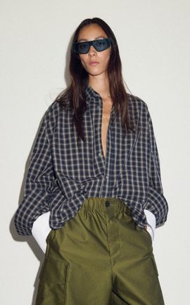 DARKPARK DARKPARK Camila DoubleSleeve Cotton Shirt