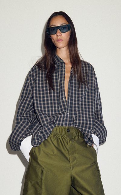 DARKPARK DARKPARK Camila DoubleSleeve Cotton Shirt