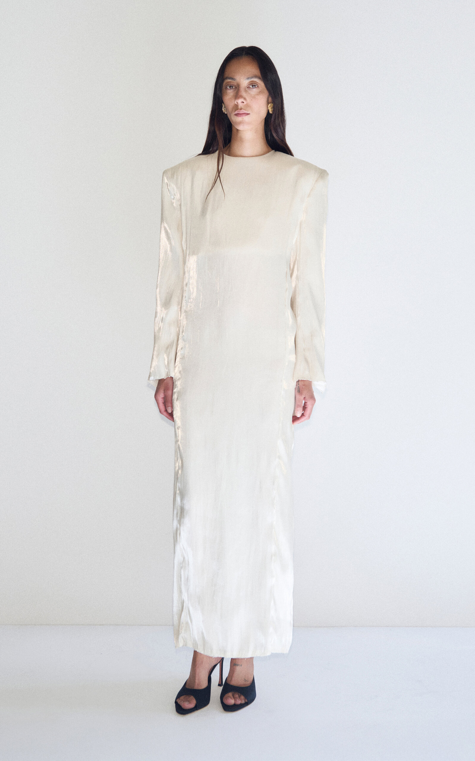 DARKPARK DARKPARK Carlijn Plisse Maxi Dress