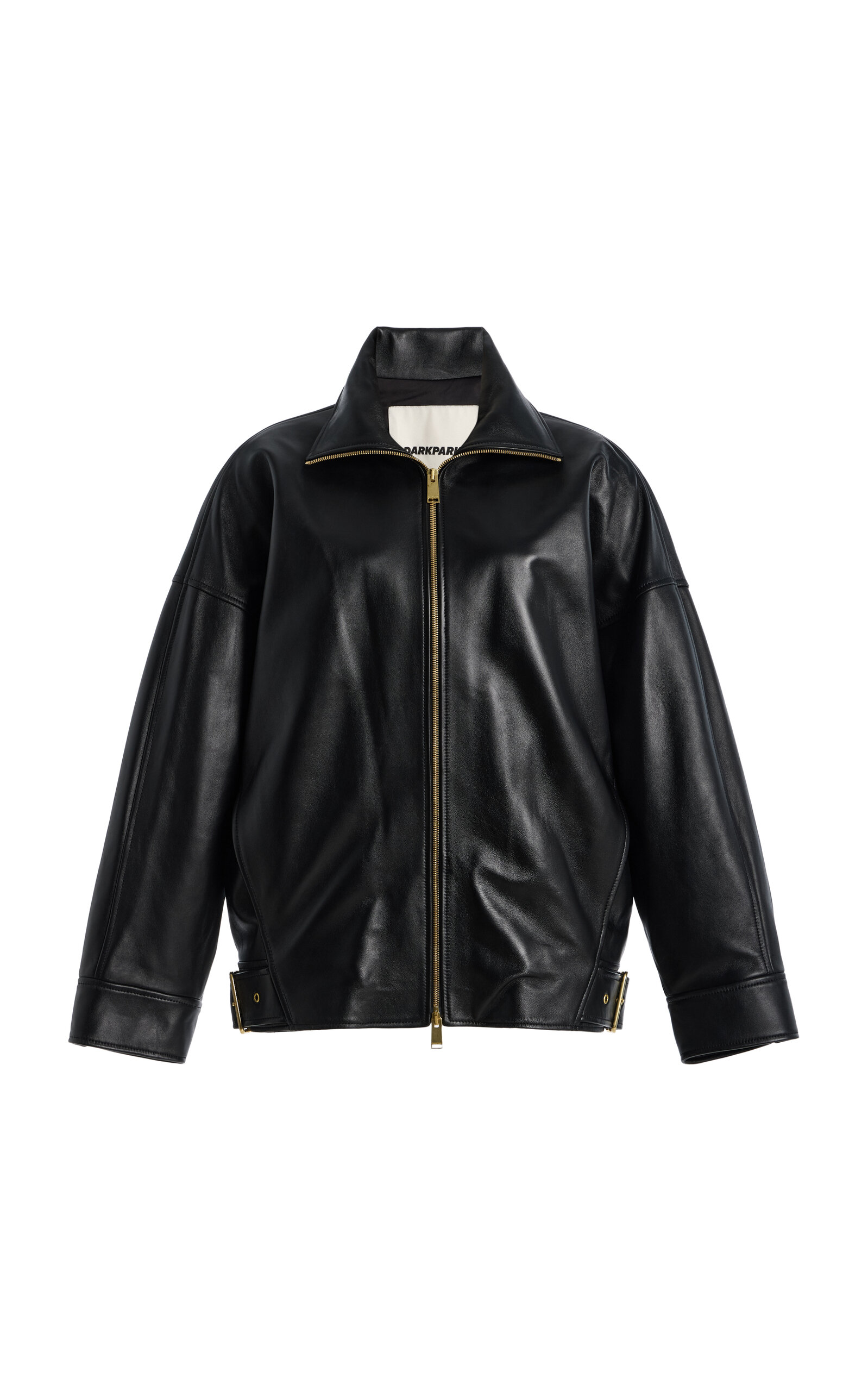DARKPARK DARKPARK Celine Plonge Leather Aviator Bomber Jacket Black S